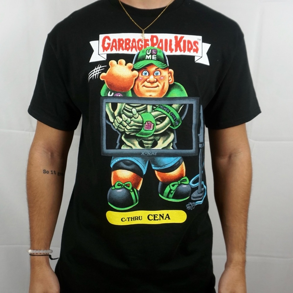 GarbagePailKids x WWE Cartoon John Cena T-Shirt